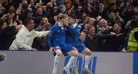 Enski deildabikarinn: Garnacho sendi Chelsea í undanúrslit