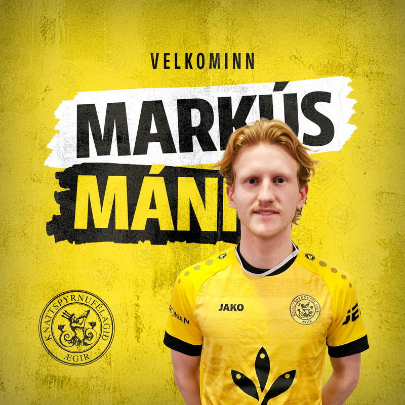 Markús Máni í Ægi (Staðfest)
