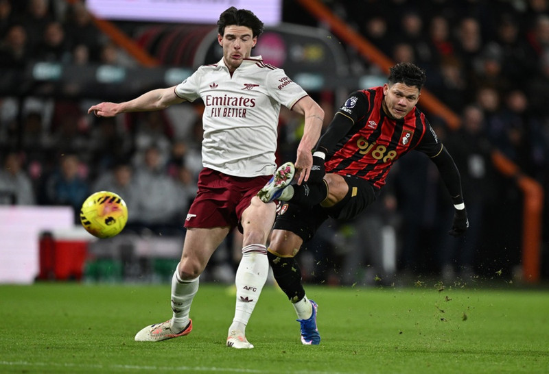 Brjálaðir út af lokaflautinu gegn Arsenal