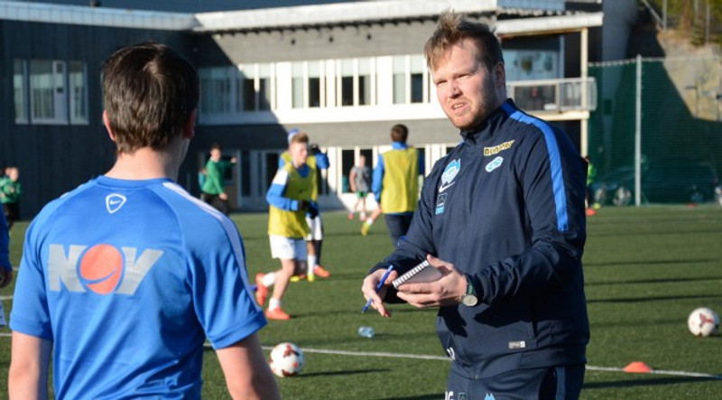 Fannar stýrði U-15 liði Molde.