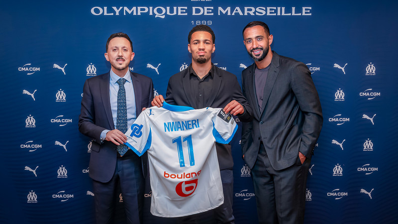 Nwaneri verður númer 11 í Marseille.