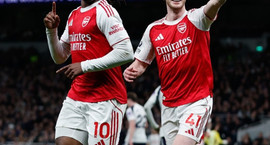 England: Arsenal sannfærandi í grannaslagnum