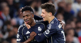 Meistaradeildin: Real Madrid vann tíu leikmenn Man City...