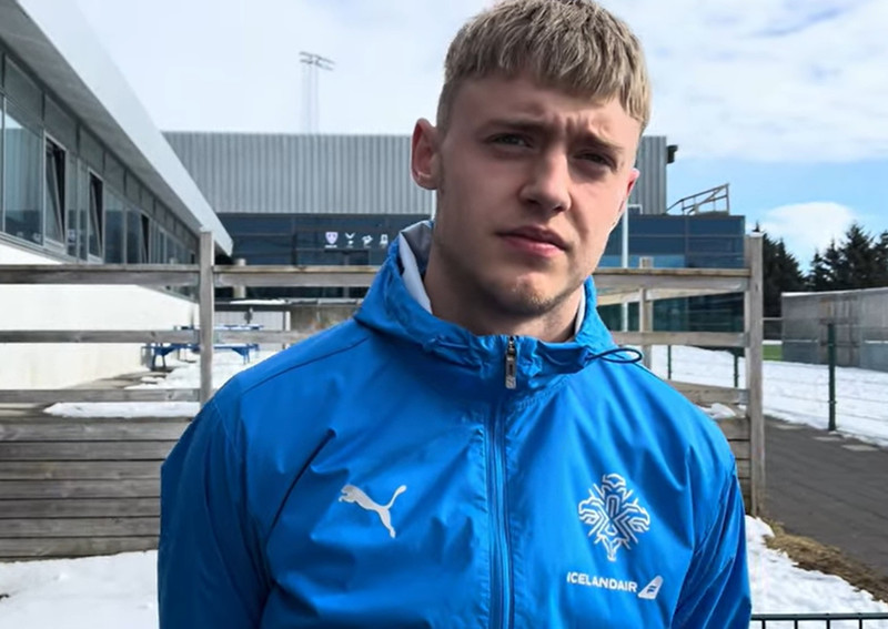 Viktor Bjarki í viðtali við Fótbolta.net.