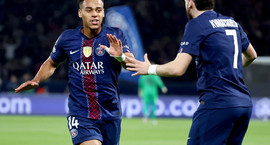 Meistaradeildin: Kvaratskhelia innsiglaði sigur PSG á...