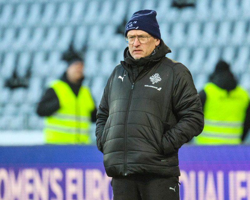 Þorsteinn Halldórsson landsliðsþjálfari gerir fjórar breytingar í dag