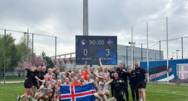 Donni í skýjunum: Ótrúlegt afrek hjá stelpunum