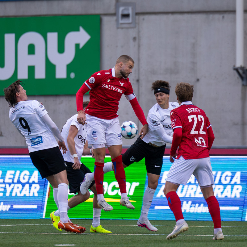 Hólmar Örn Eyjólfsson er í liði umferðarinnar aðra umferðina í röð.