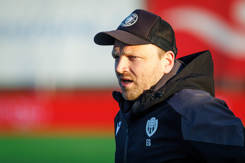 Einar Guðna: Markmaðurinn minn átti náttúrúlega að vera tilbúinn