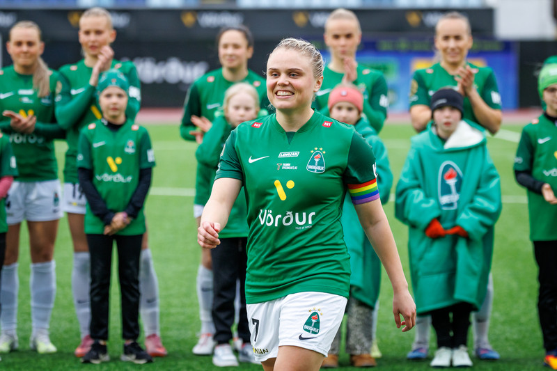 Agla María hefur farið frábærlega af stað í sumar og er alltaf í sterkasta liði umferðarinnar.