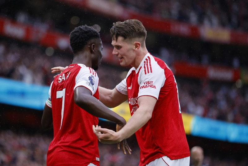 <b>Sóknarmaður: Viktor Gyökeres (Arsenal)</B> - Tvö mörk og stoðsending gegn Fulham. Arsenal er í bílstjórasætinu.