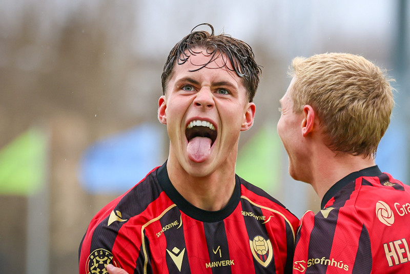 Óskar Borgþórsson skoraði tvö mörk og lagði upp tvö í 6-0 sigri Víkings.