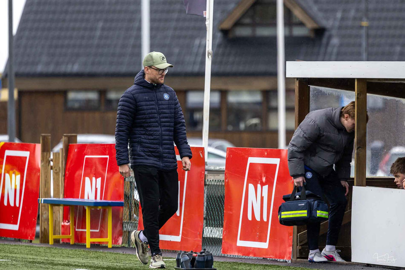Hörður var sáttur eftir sigur í Hveragerði