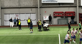 Jóhann sleit krossband og reif liðþófa