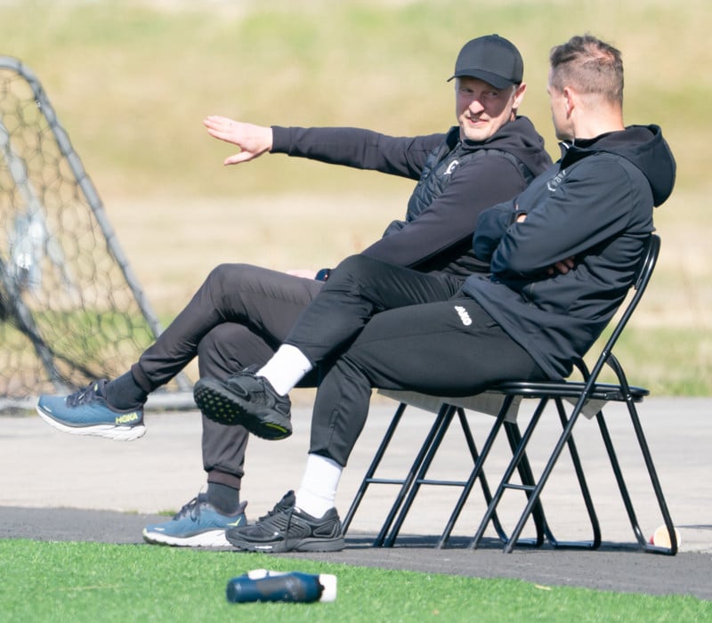 Óli Stefán Flóventsson þjálfari Selfoss