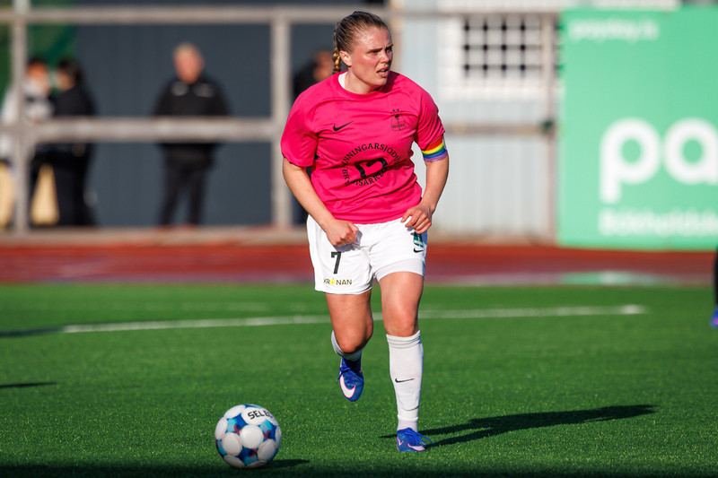 Agla María veiktist úti í Kasakstan en náði að tryggja Blikum sigurinn gegn Dinamo.