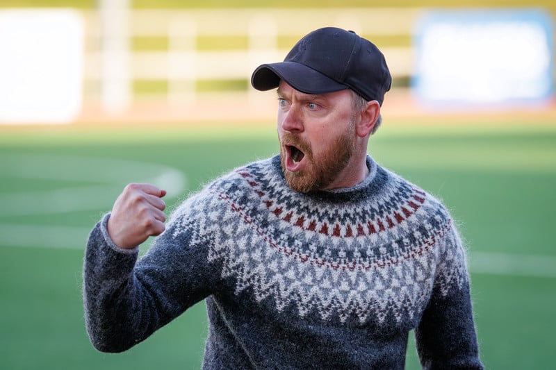 Guðni Eiríksson var að vonum ánægður með framlag FH-liðsins eftir 7-3 sigur gegn Stjörnunni