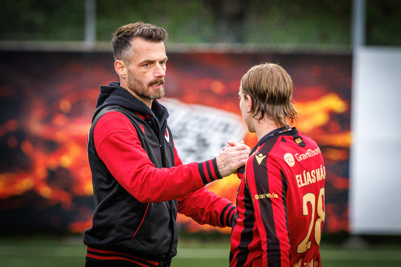 Elías hefur farið vel af stað í Víkingstreyjunni.