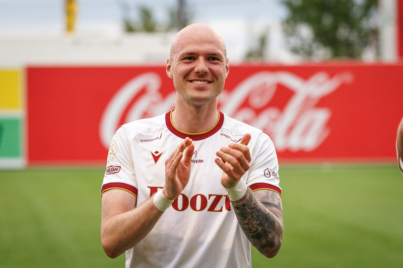 Aron Elís skoraði sigurnmark Víkings gegn ÍA um daginn.
