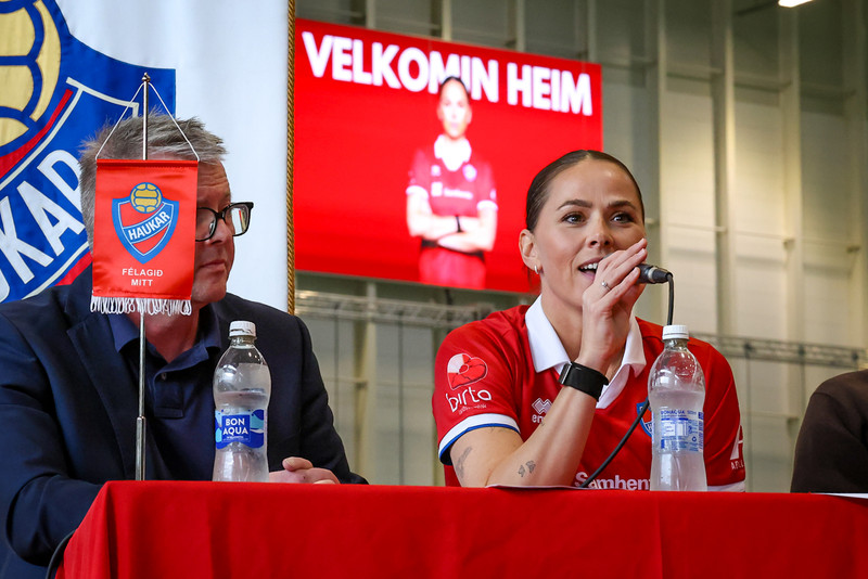 Sara ræðir heimkomuna - „Var í Lyon þegar Dóri spyr mig fyrst hvort ég sé að koma heim“