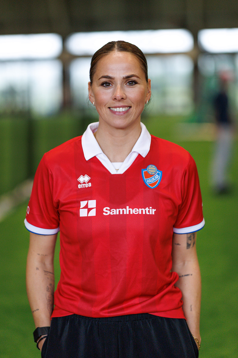 Sara Björk er mætt heim í Hauka eftir 18 ára fjarveru.
