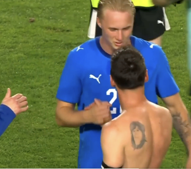 Messi steinhissa þegar hann hitti Daníel - „Manstu eftir mér?“