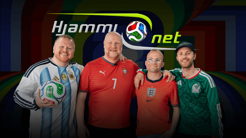 Hjammi.net með daglegan HM þátt - Fylgist með á samfélagsmiðlum Fótbolta.net