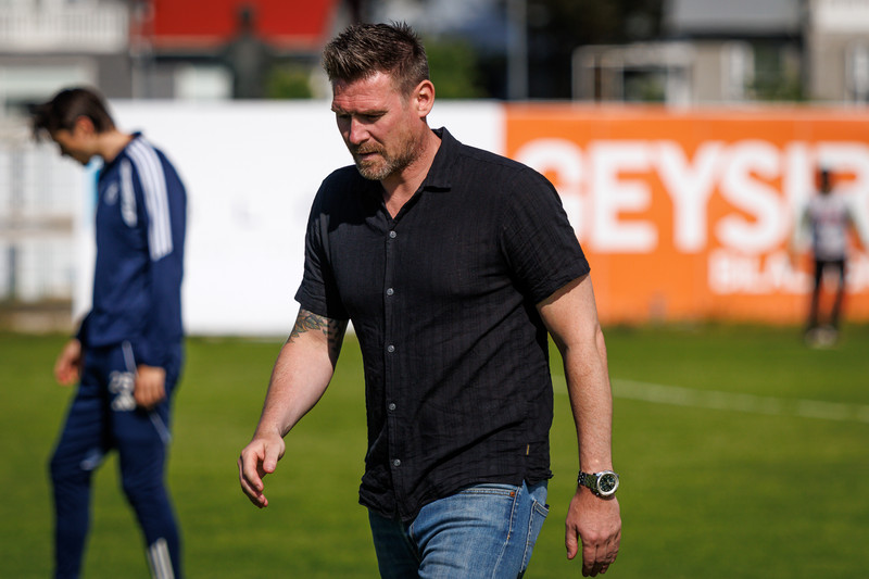 Haraldur Freyr Guðmundsson, þjálfari Keflavíkur.