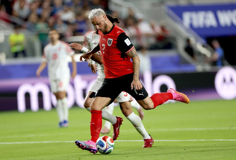 Marko Arnautovic í leiknum.