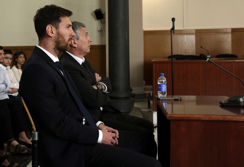 Lionel og Jorge Messi