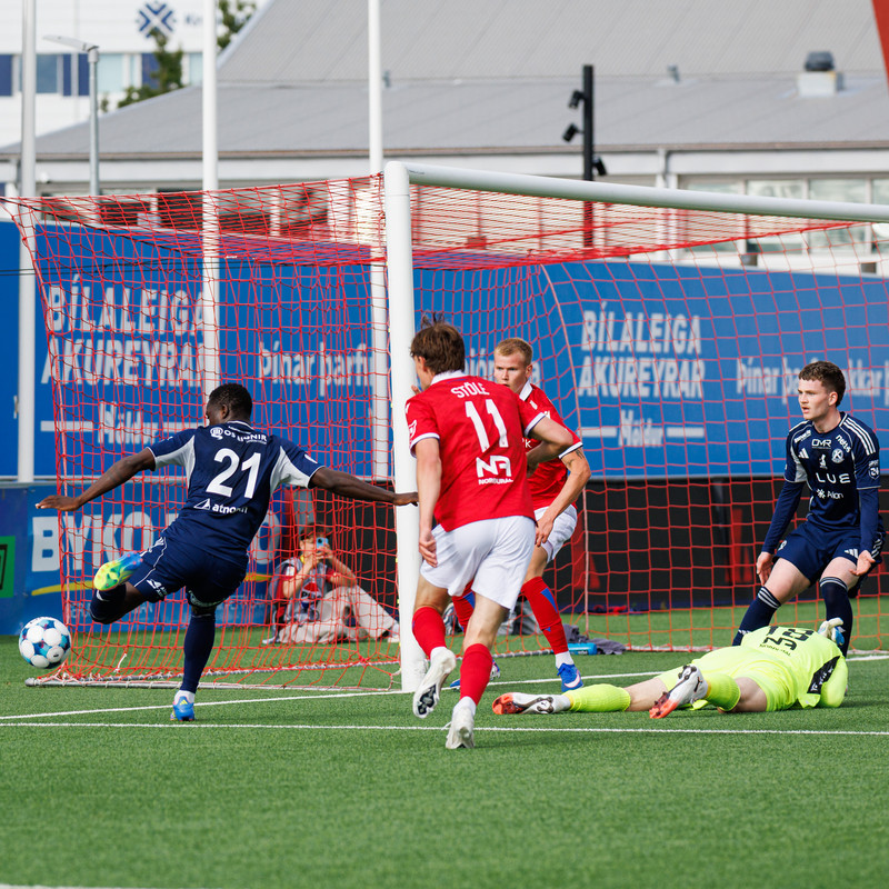 Gerðu 1-1 jafntefli við Keflavík á sunnudag.
