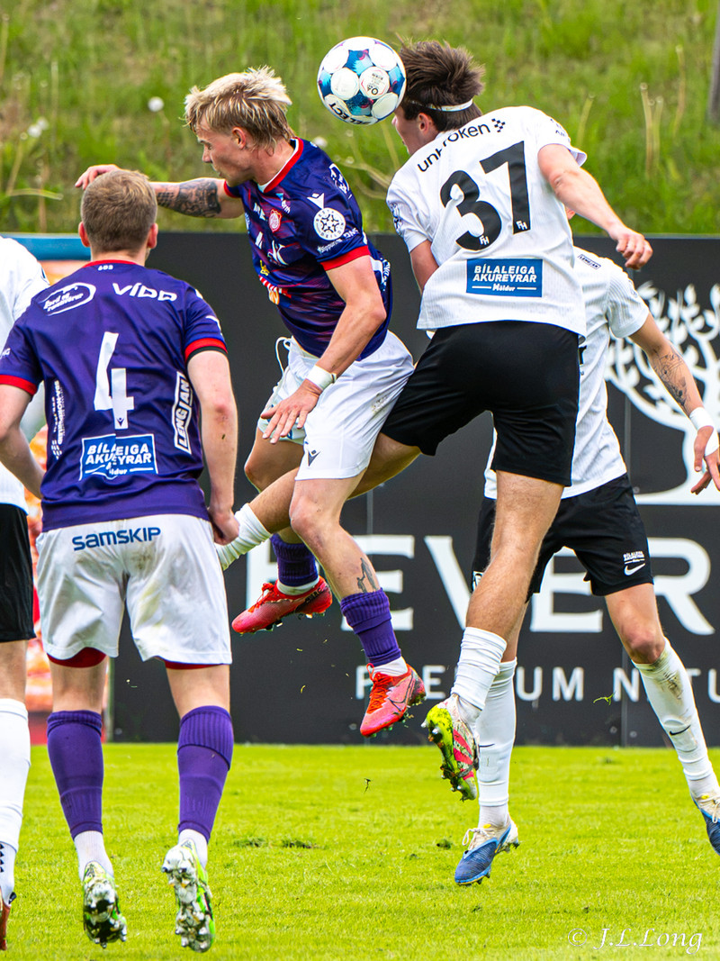 Myndaveisla: Botnliðin skildu jöfn í Krikanum