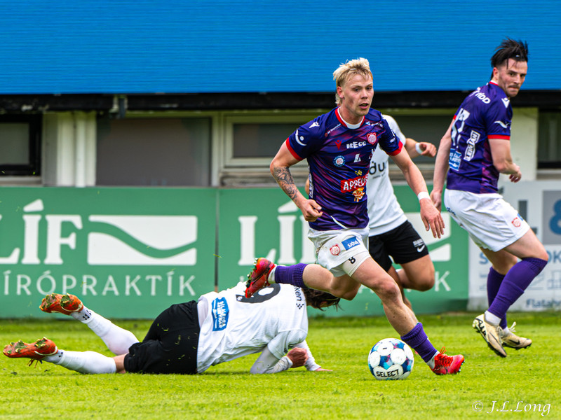 Myndaveisla: Botnliðin skildu jöfn í Krikanum