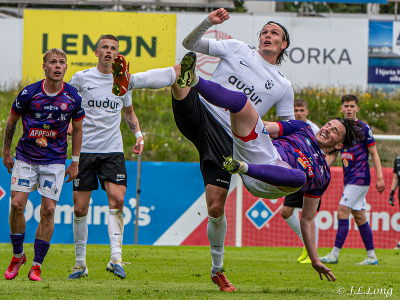 Myndaveisla: Botnliðin skildu jöfn í Krikanum