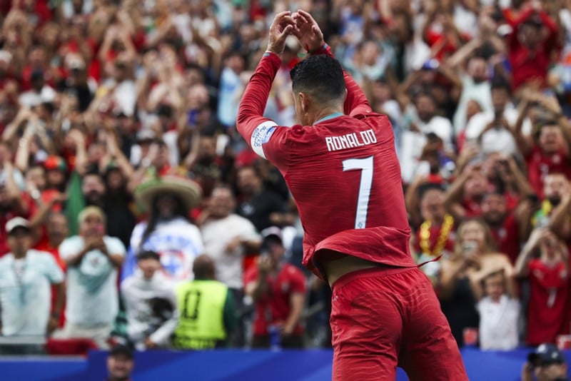 Cristiano Ronaldo skoraði tvö og er mættur til leiks!