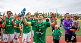 Viktor Karl: Sagði það við strákana fyrir leik