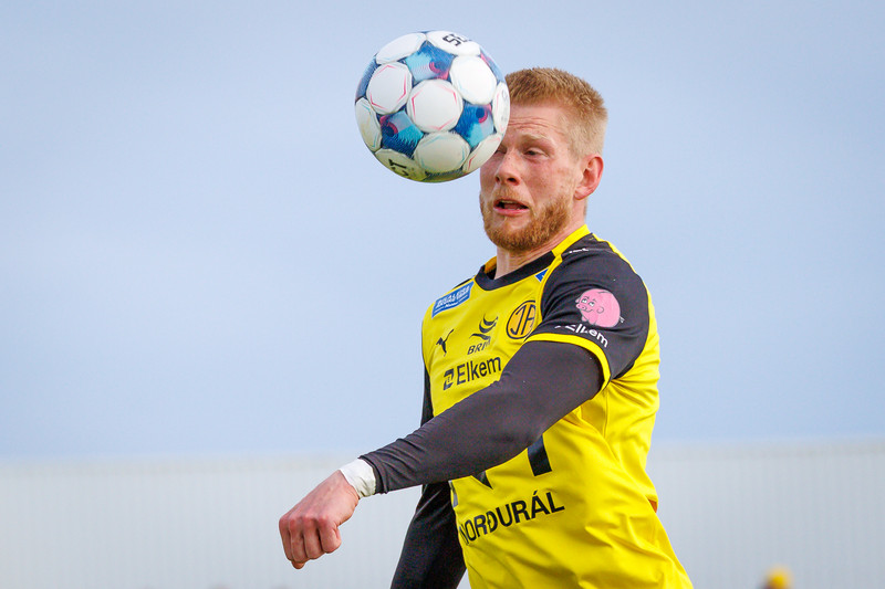 Viktor Jónsson hefur skorað átta mörk fyrir ÍA á þessu tímabili í Bestu deildinni.