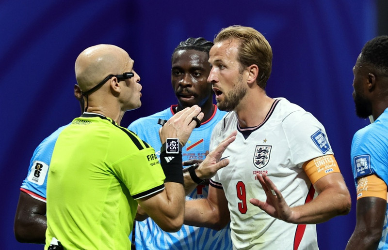 Harry Kane fékk ekki víti.