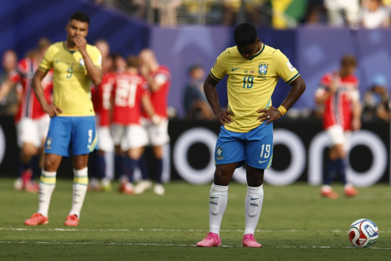 HM: Haaland sendi Brasilíu heim