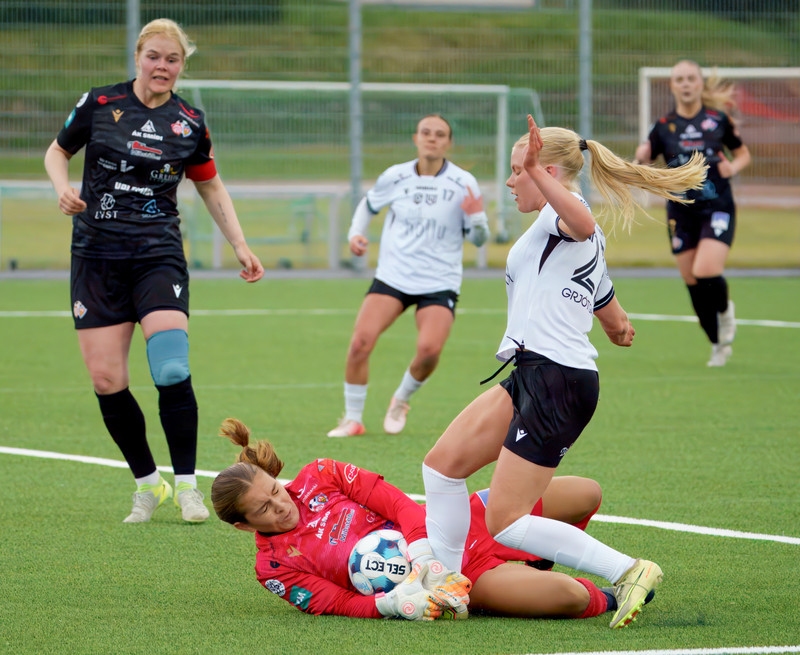 Þór/KA skoraði eina mark leiksins.