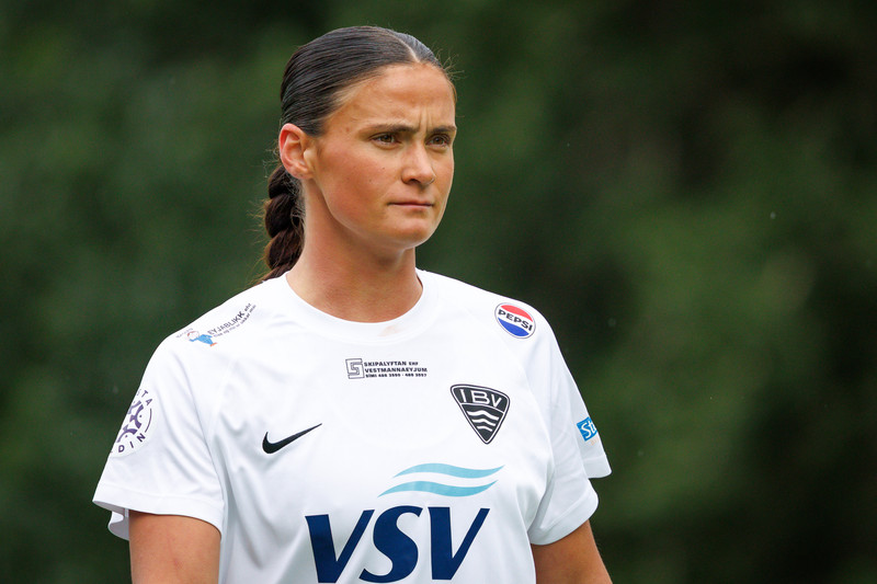 Allison Grace Lowrey átti góða innkomu fyrir ÍBV.