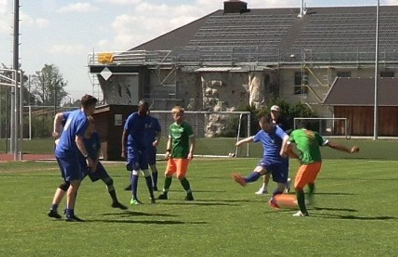 Frá úrslitaleik FC Sækó og Bad Tölz.