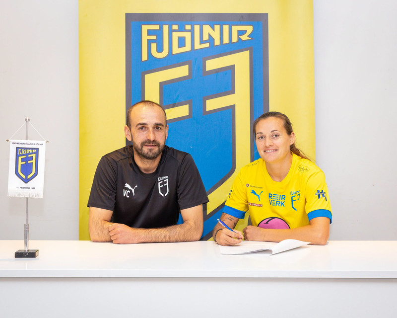 Joana Roig Verge er komin til Fjölnis í stað Plaza