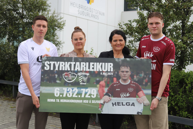 Afhentu heimahjúkrun HSU á Selfossi 6,7 milljónir