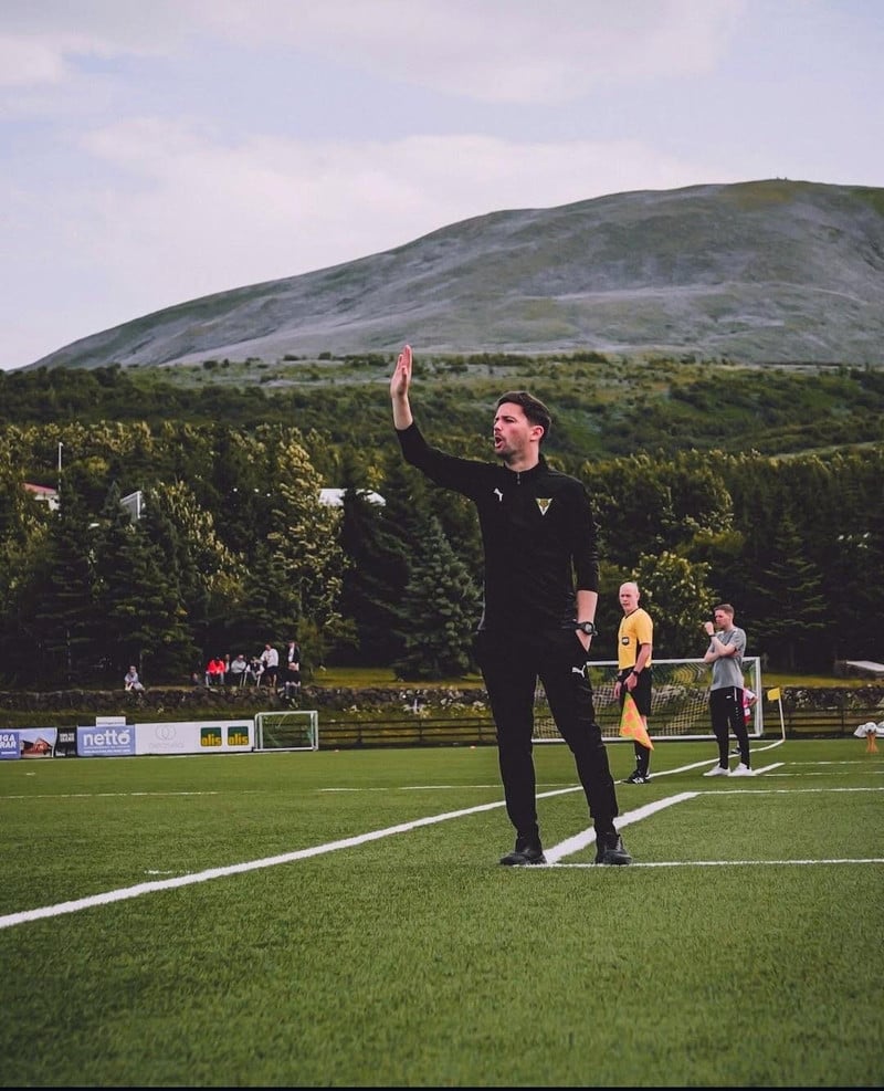 Borja Martin Iglesias, þjálfari Völsungs