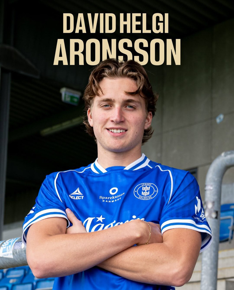 Davíð Helgi til Lyngby (Staðfest) - Býst við því að verðmæti hans muni aukast verulega