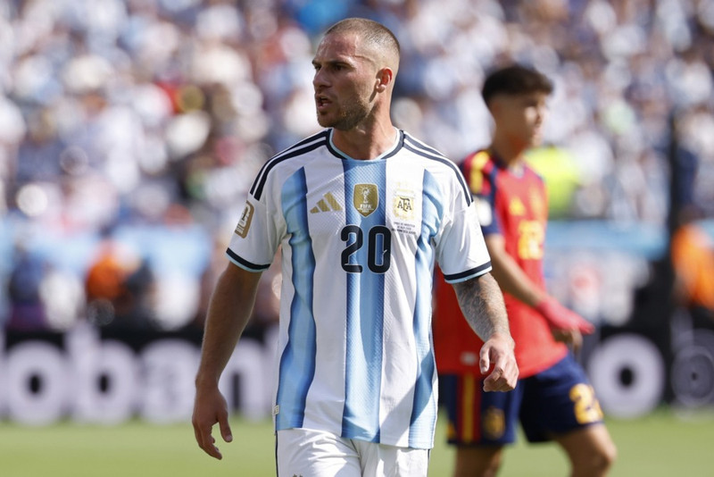 Alexis Mac Allister með Argentínu á HM.