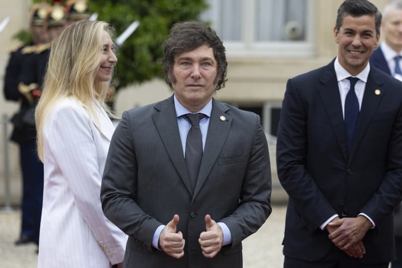 Javier Milei, forseti Argentínu.
