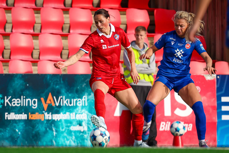 Lengjudeild kvenna: HK skemmdi endurkomupartý Söru Bjarkar