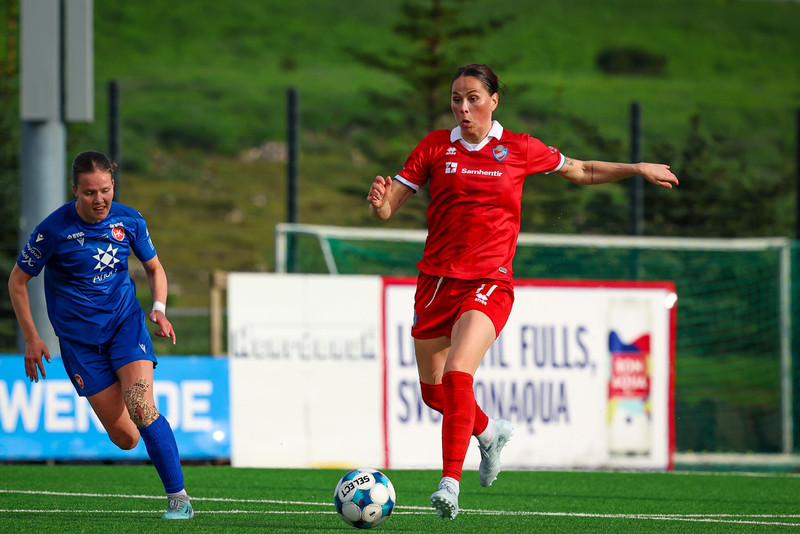 Lengjudeild kvenna: HK skemmdi endurkomupartý Söru Bjarkar